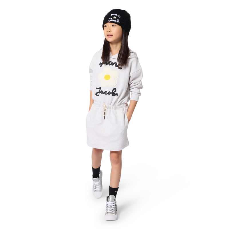 Hooded dress Light Heather Gray