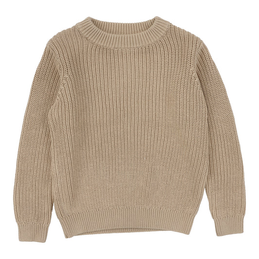 Oat Chunky Knit Sweater