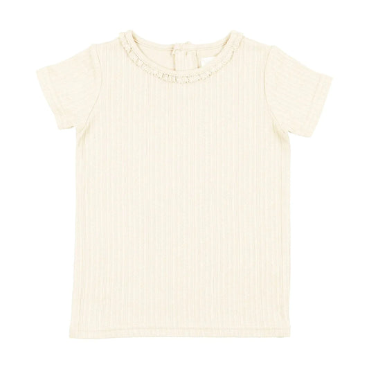 POINTELLE T-SHIRT