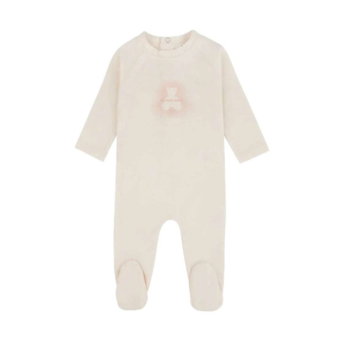 Pink Aura Bear Footie