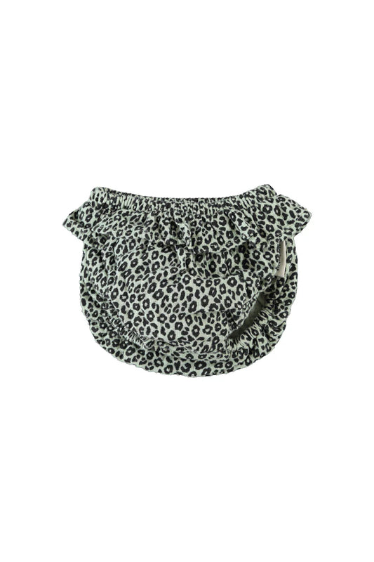 Baby Shorties Mint Green with Animal Print