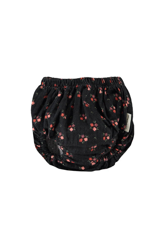 Baby Shorties Black with Flowers