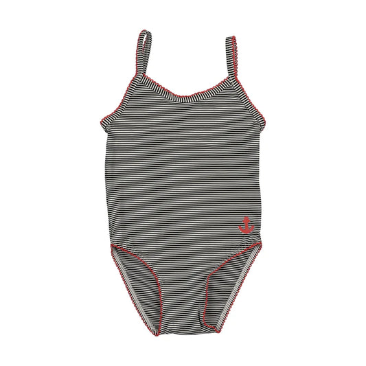 Pinstripe Girls Swimsuit