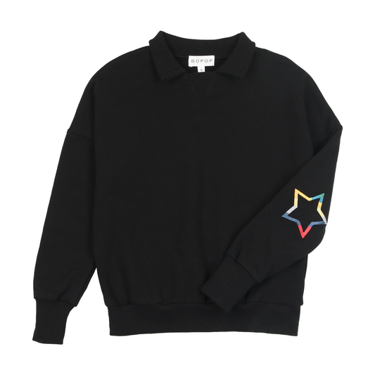 Collared Boy Sweatshirt