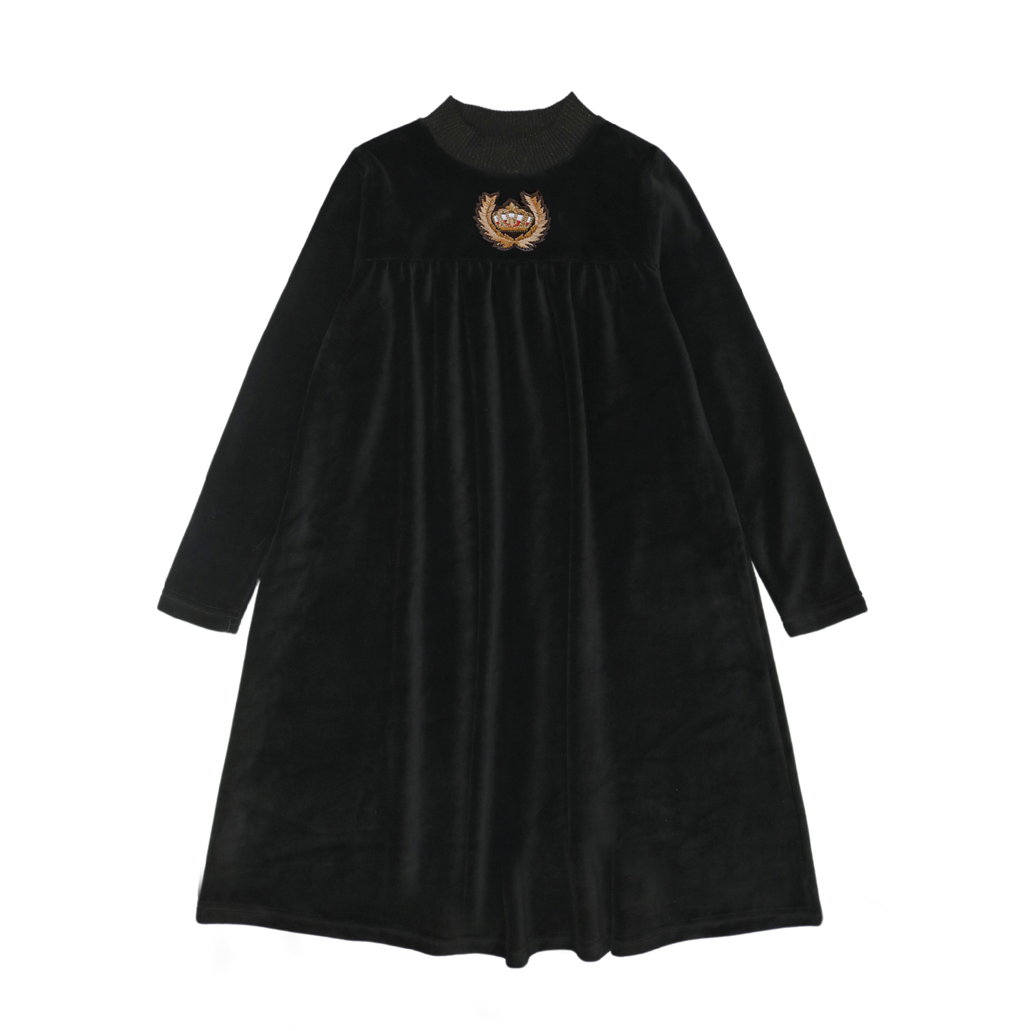 Embroidered Crown Dress