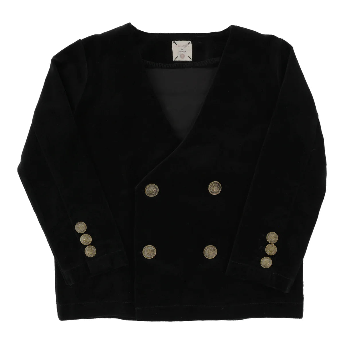 VELVET BLAZER Black