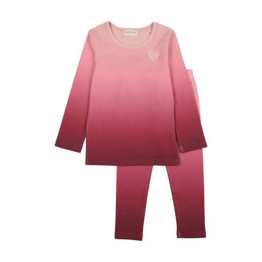 PINK OMBRE PAJAMAS - READ DISCLAIMER