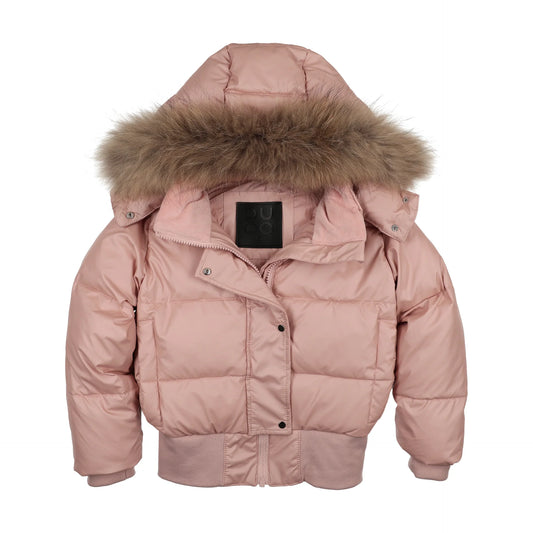 Pink Coat with Pink Fur