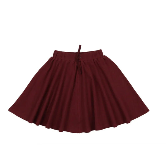 Burgundy Skirt