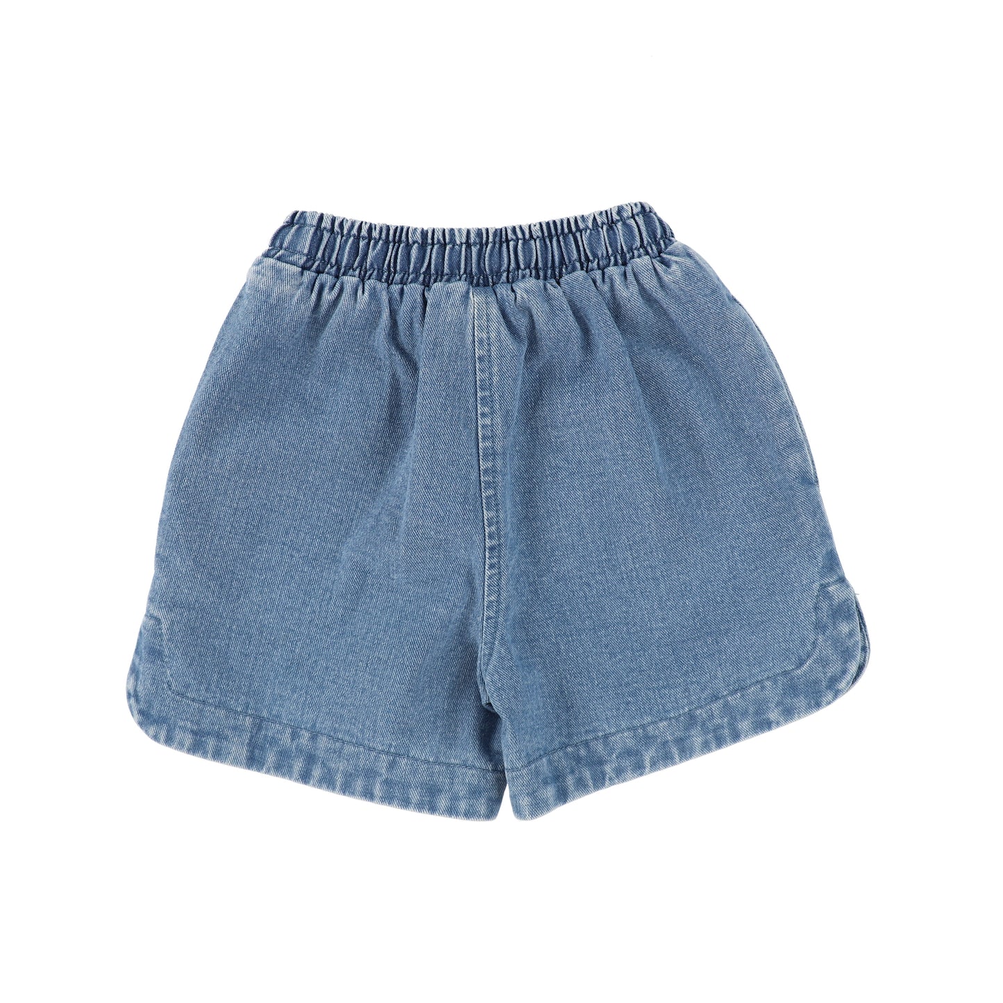 String Tie Denim Shorts