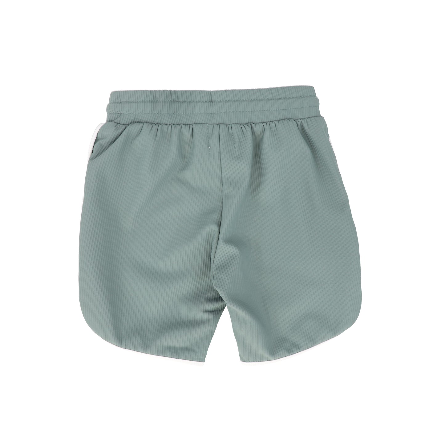 Ribbed Swim Short- Sage