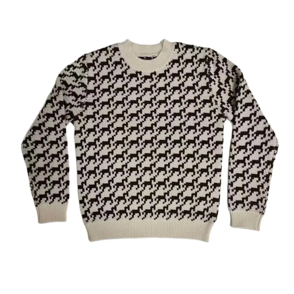 Brown Ashton Knit Sweater
