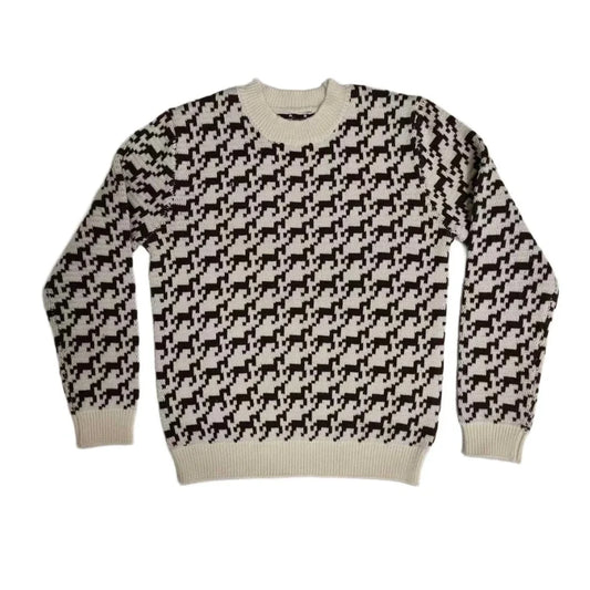 Brown Ashton Knit Sweater