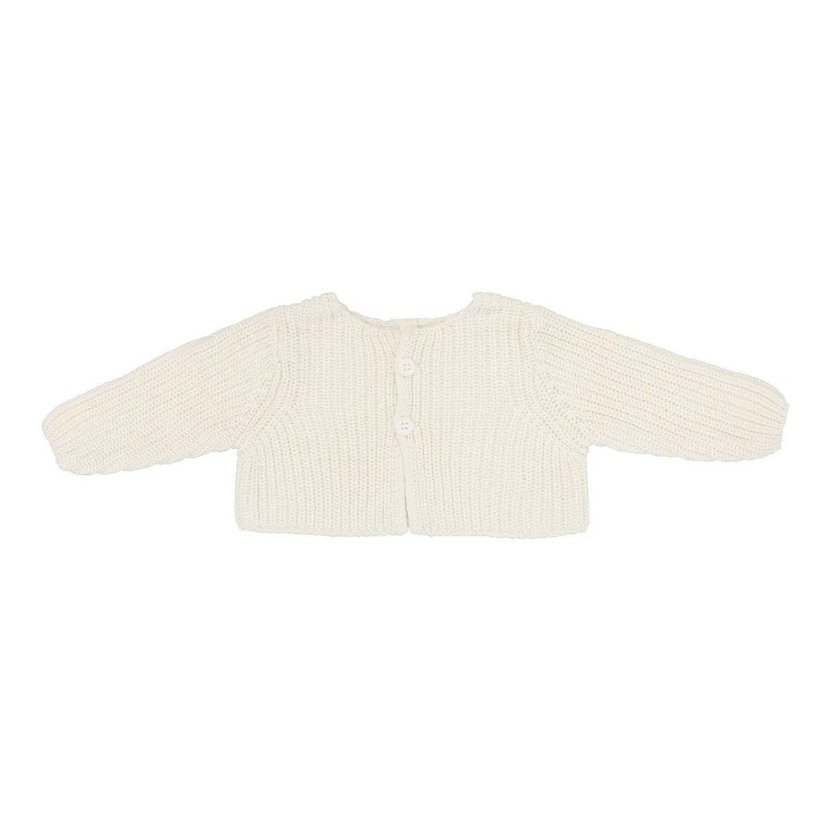 Chunky Knit Shrug - Cream