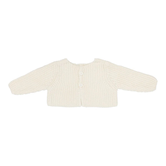 Chunky Knit Shrug - Cream