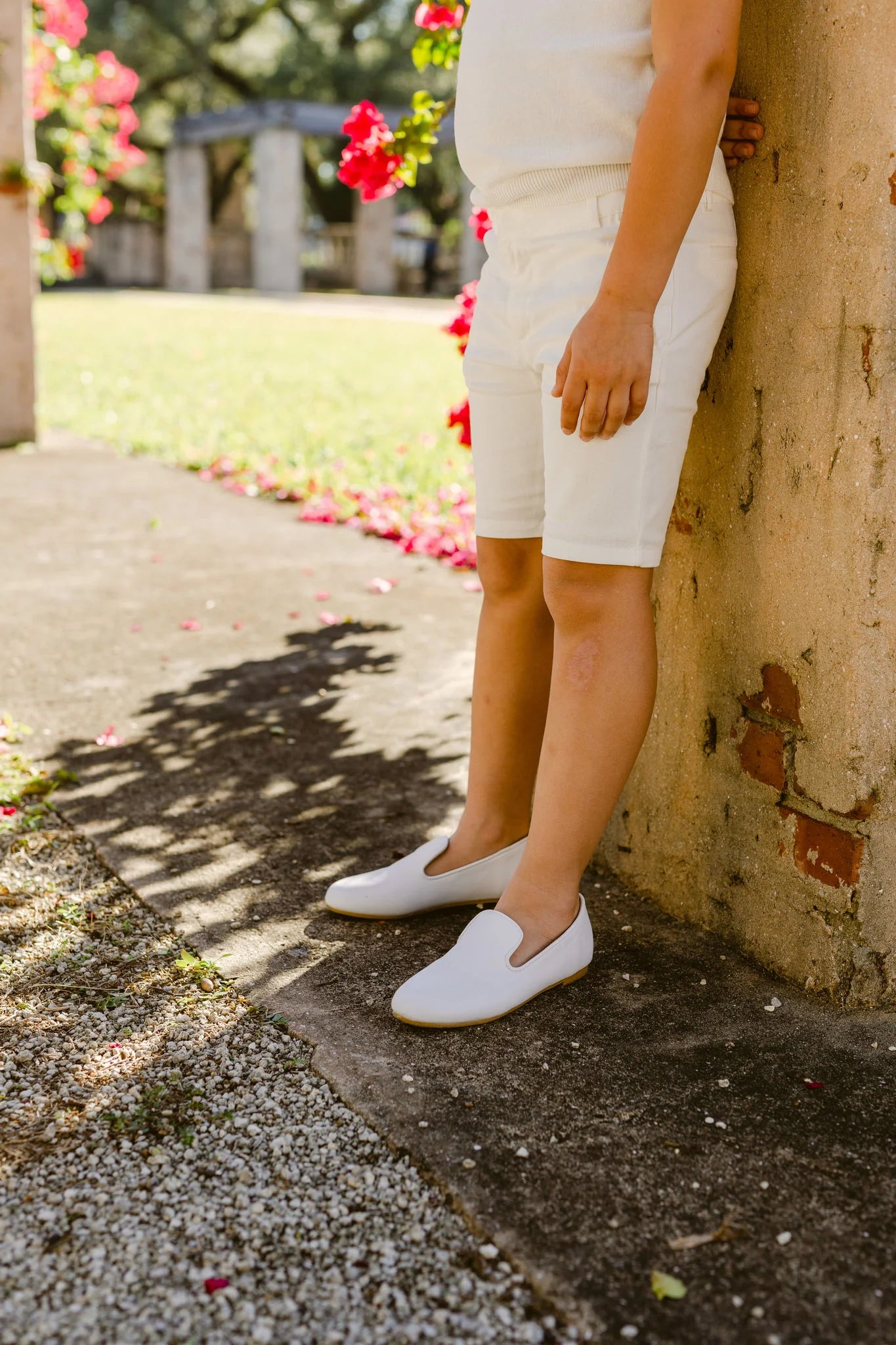 Dress Shorts- Cream