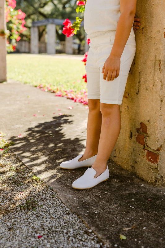 Dress Shorts- Cream