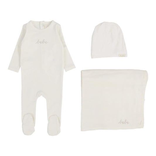 Take Me Home Bebe Layette Set Oat