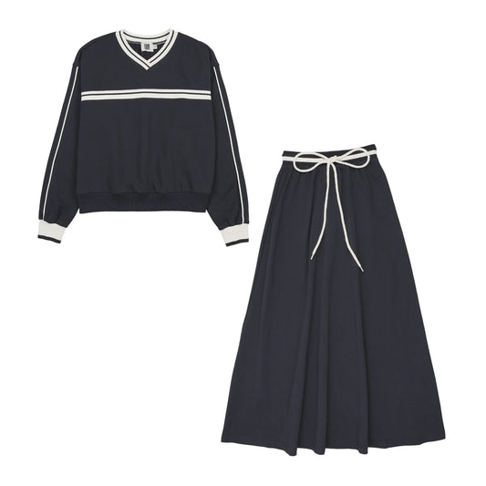 Navy Sweat Set