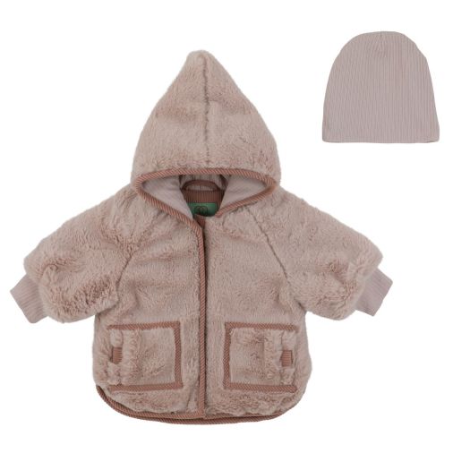 Baby Fur Coat - Mauve