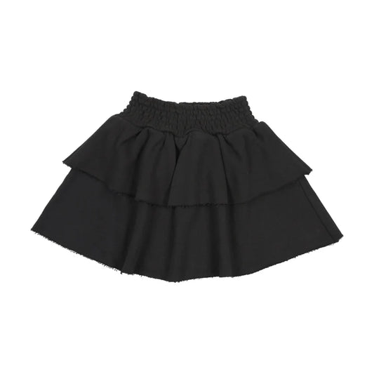 Tiered Skirt- Black