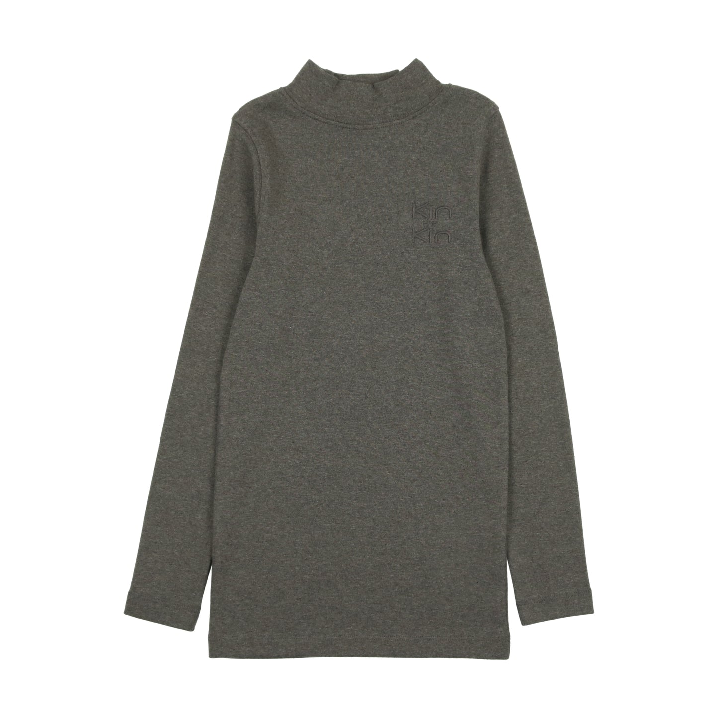 Mock turtleneck Heathered Grey