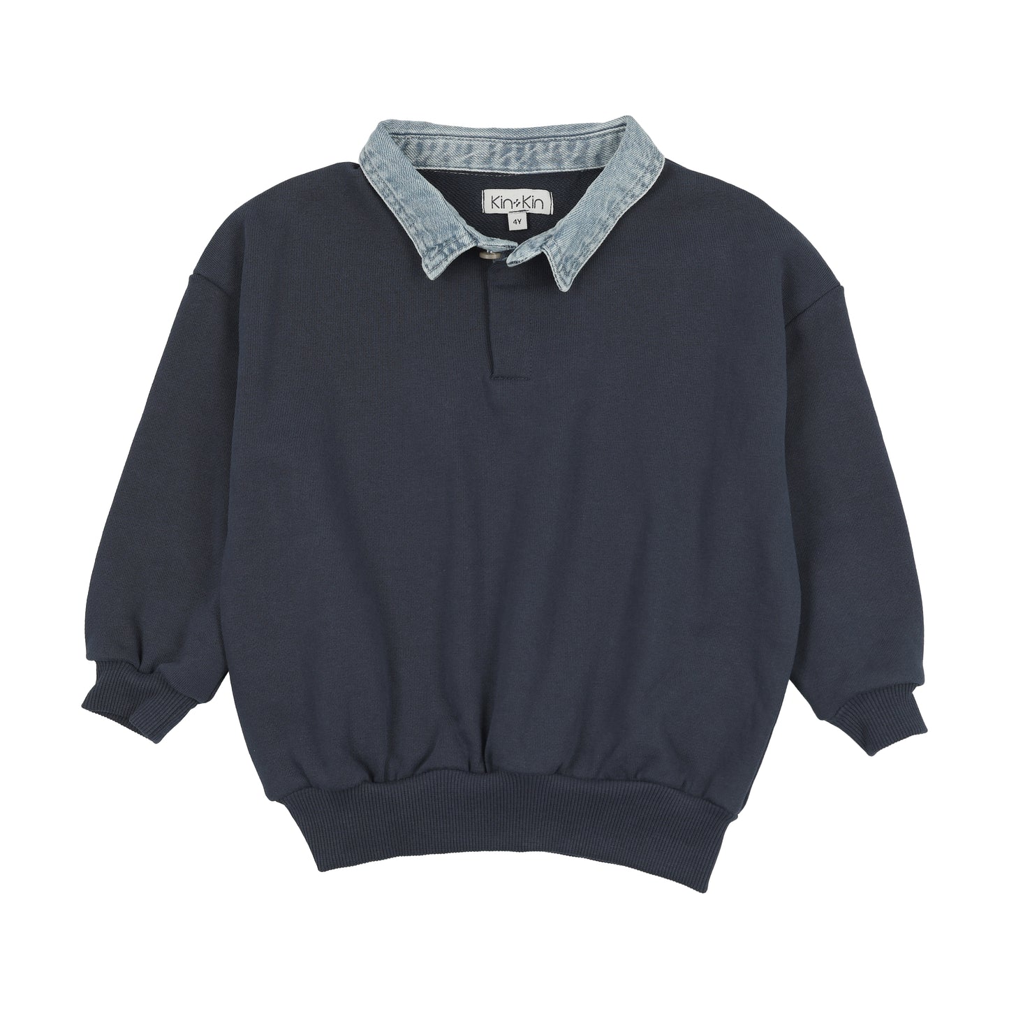 Oversized Sweatshirt- Navy