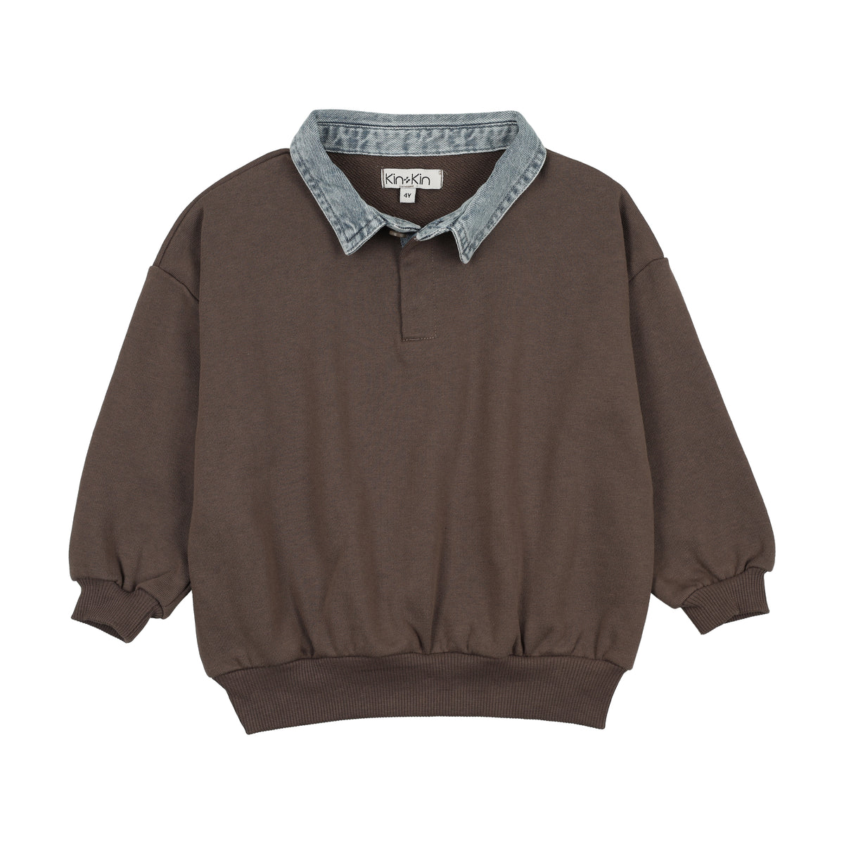 Oversized Sweatshirt- Umber