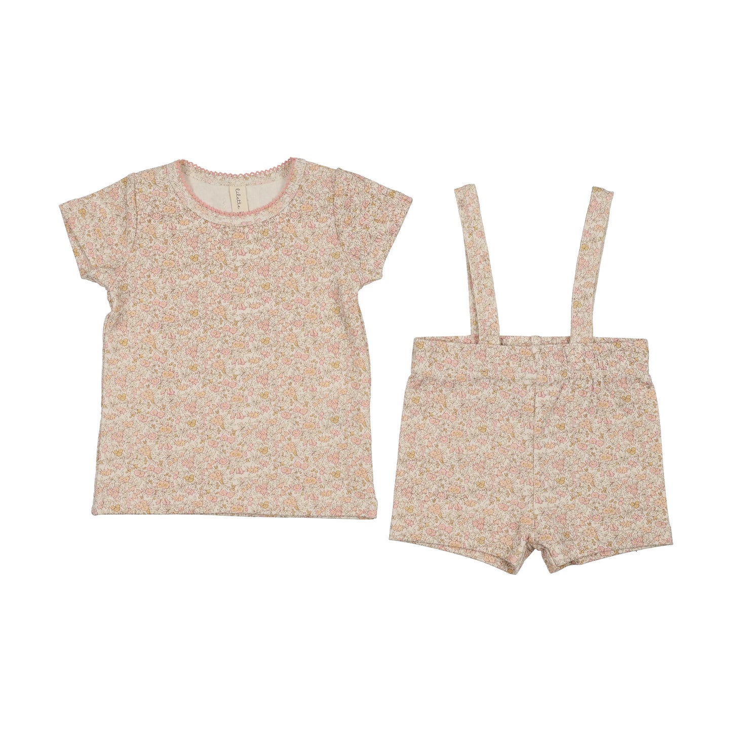 Liberty Floral Set - Cream/Pink
