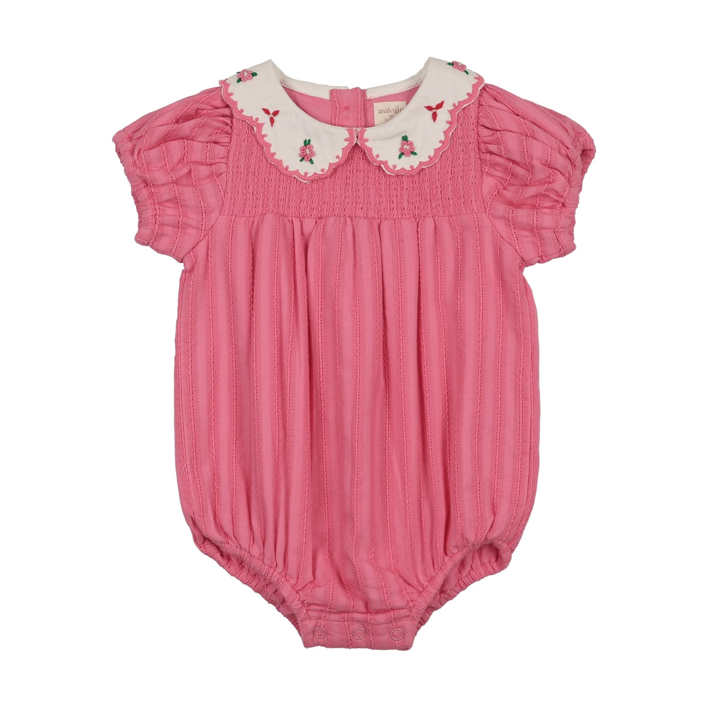 Downtown Romper- Fresh Pink