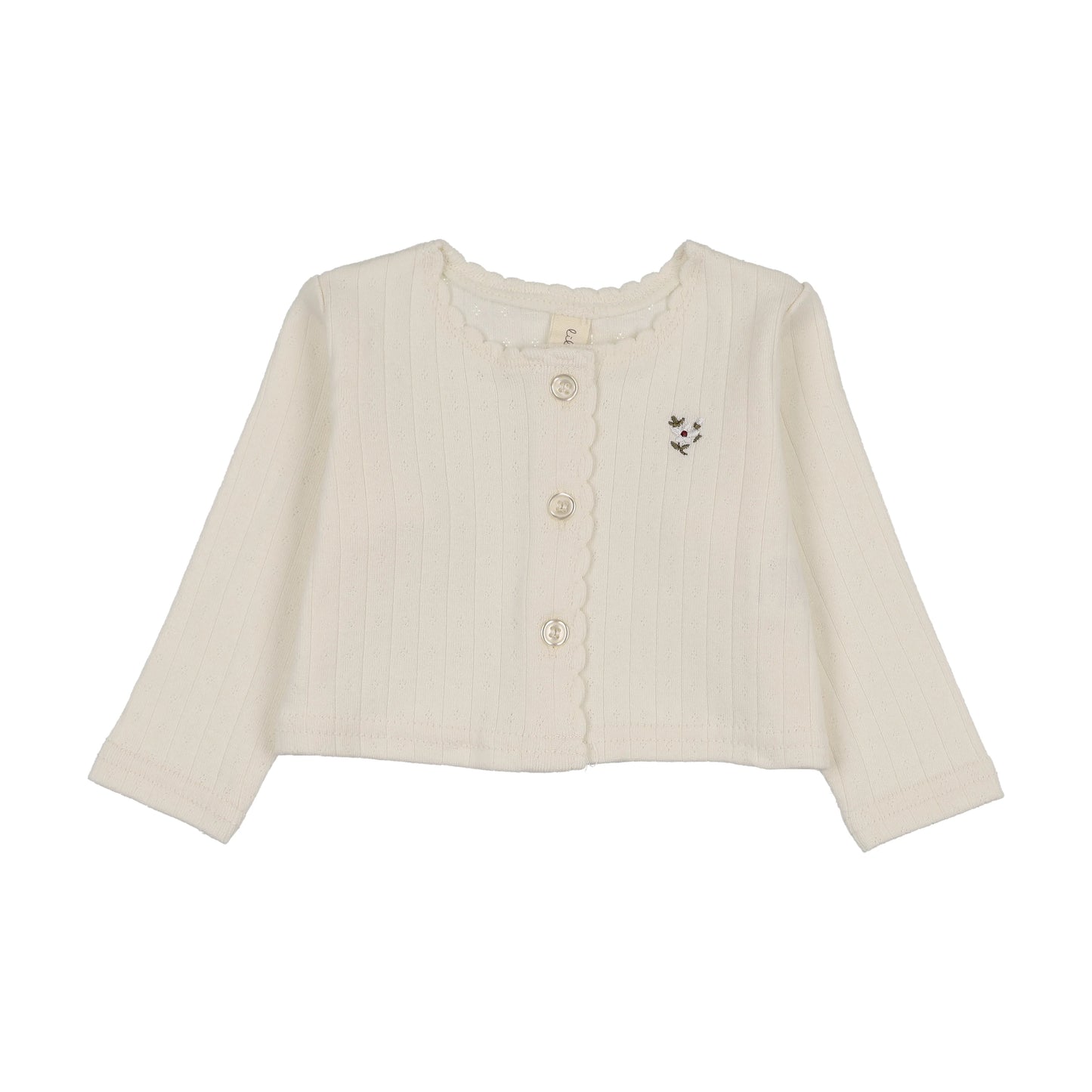 Floret Cardigan- Cream/Pink