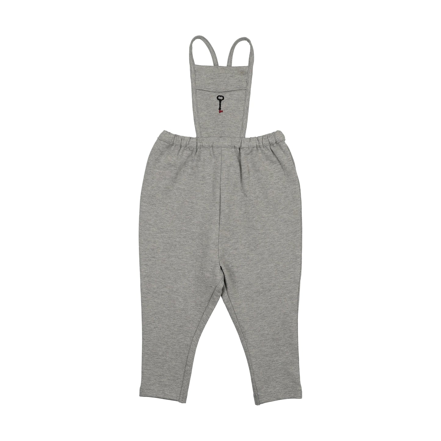 Limited Capsule Bib Overalls- Light Grey Heather