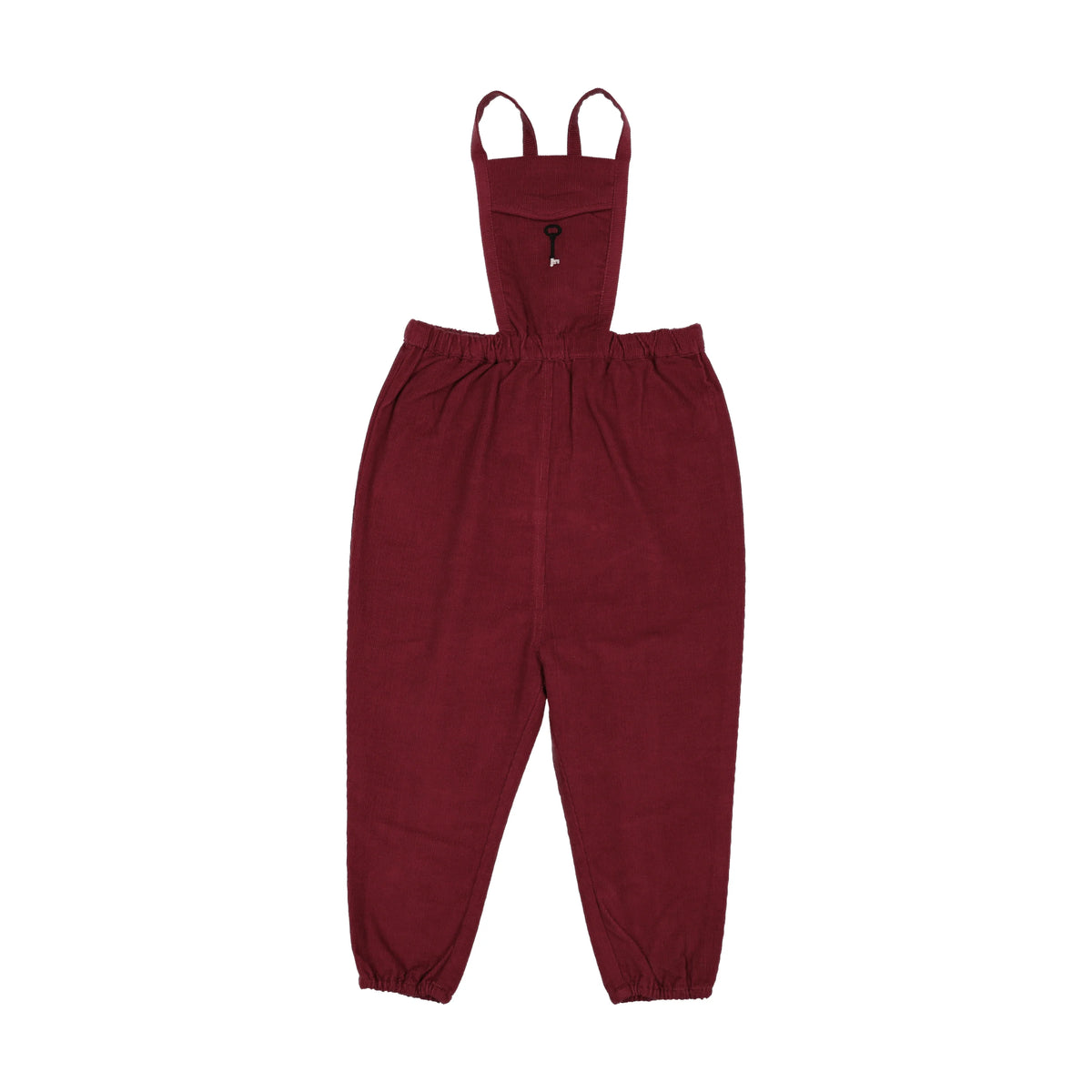 Limited Capsule Bib Overalls- Deep Red