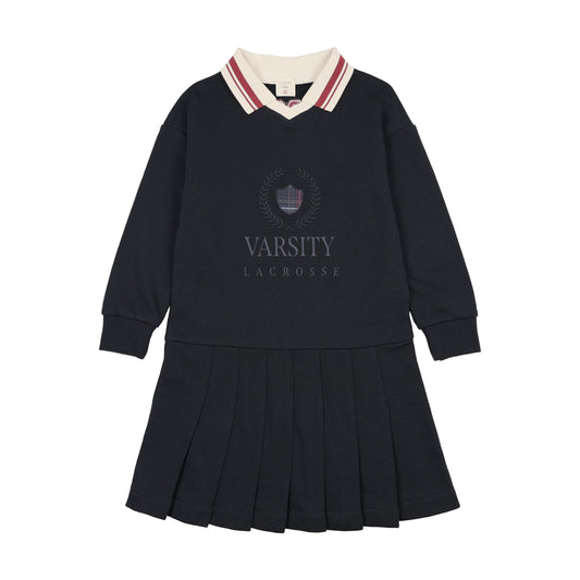 Fan Club Dress- Navy