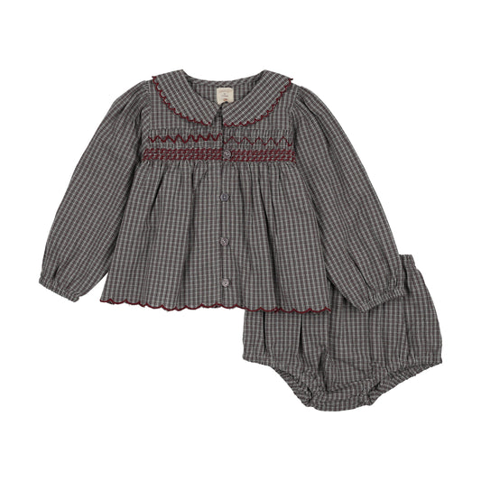 Plaid Edition Girls Toddler Set