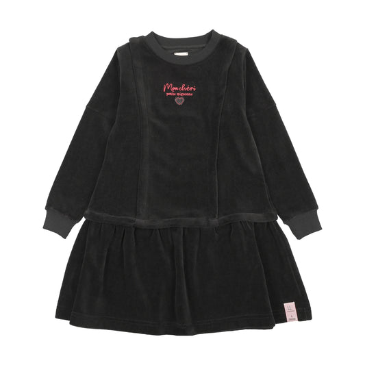 Black Velour Dress