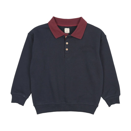 Denim Day Boys Sweatshirt Polo