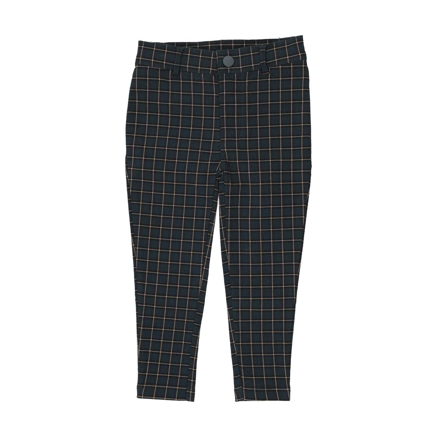 Plaid Pants- Window Plaid/Deep Teal