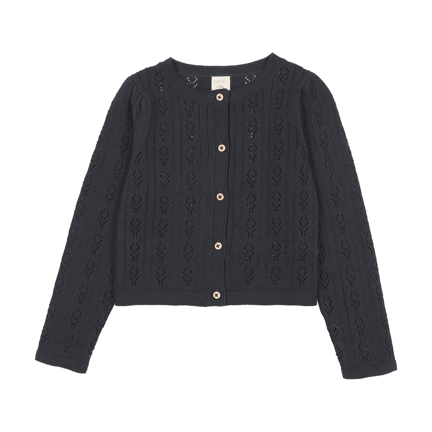 Girls Cardigan- Navy