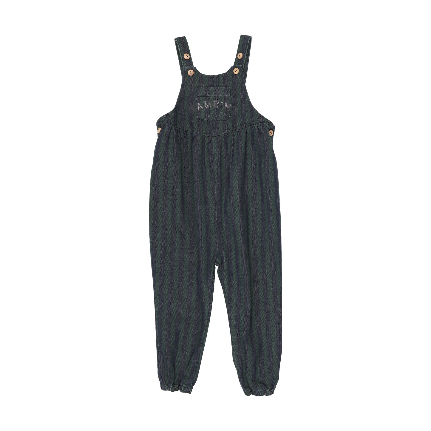 Denim Day Toddler Overalls-  Denim Green