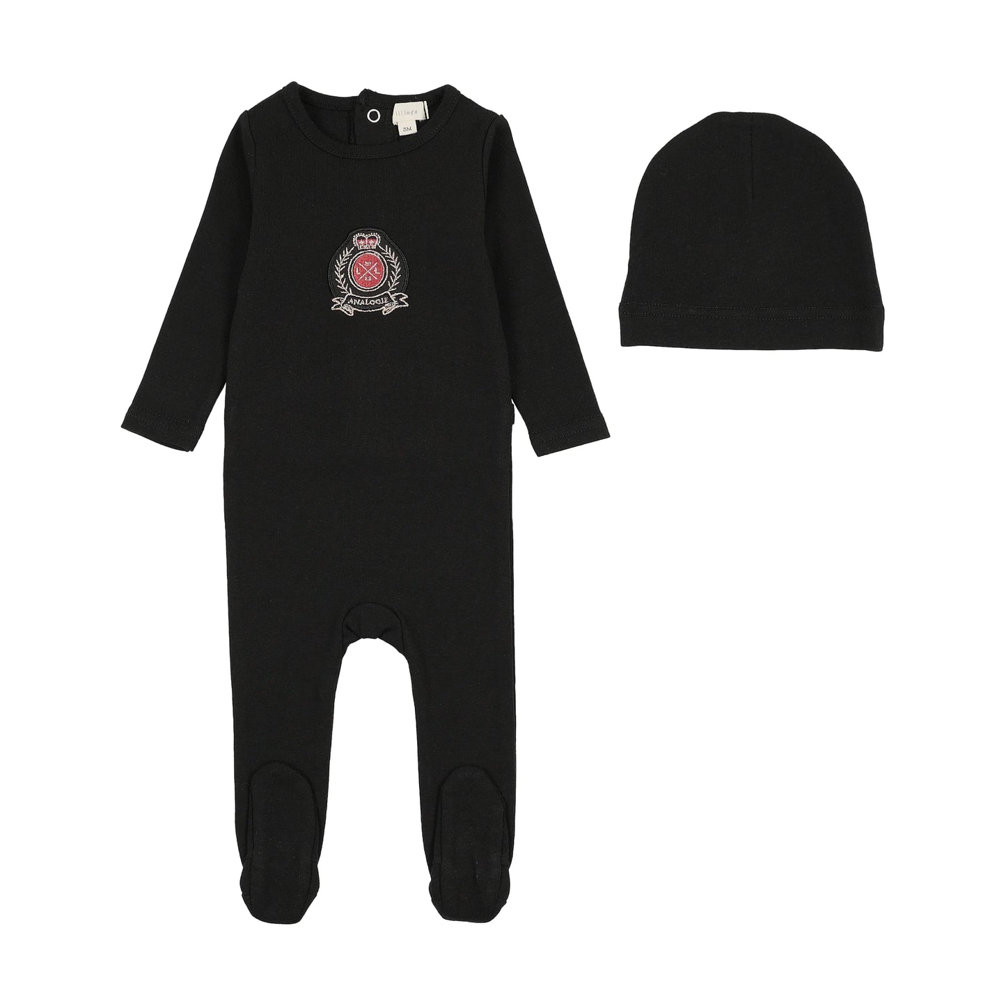 Classic Footie Set- Black