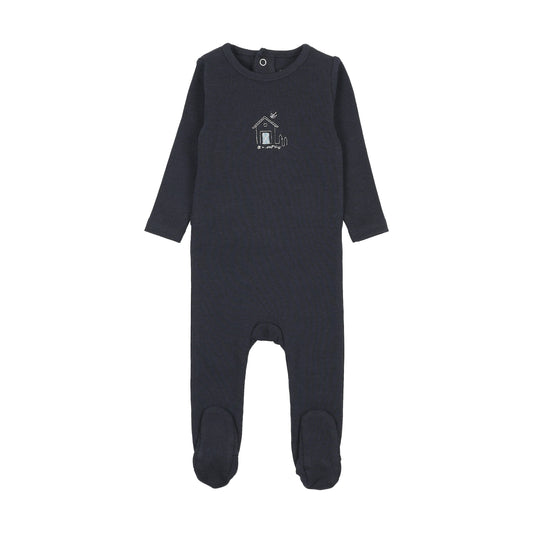Sweet Campaign Boys Embroidered Footie