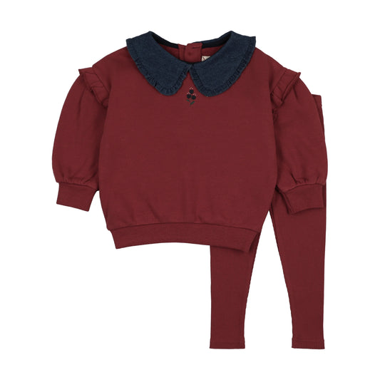 Sweet Campaign Toddler Ruffle Sweatshirt Set