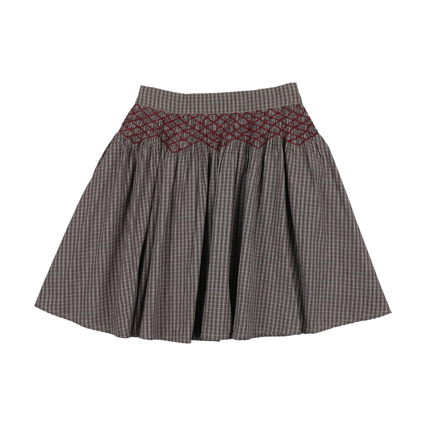 Plaid Edition Girls Skirt