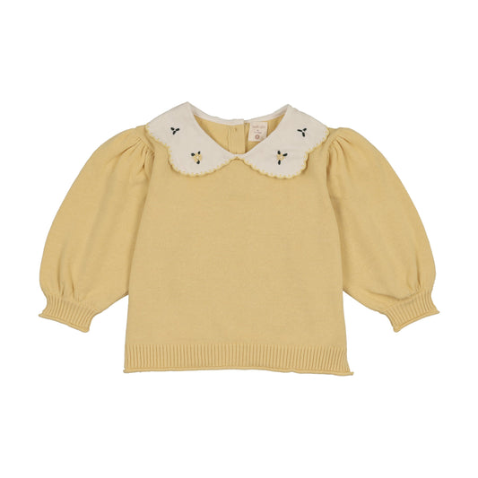 Sunny Blossoms Girls Sweater