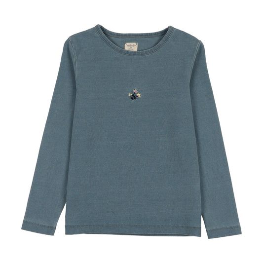 Dainty Denim Long Sleeve Tee