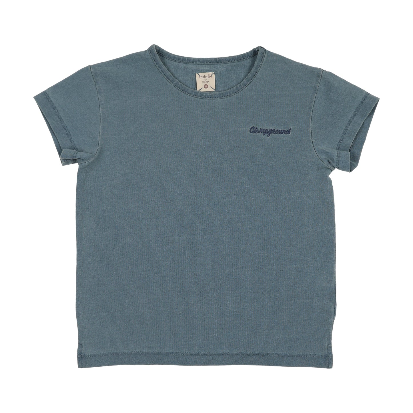Dainty Denim Short Sleeve Tee