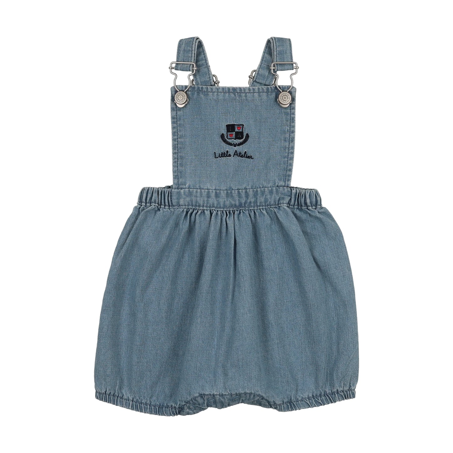 Denim City Girls Romper