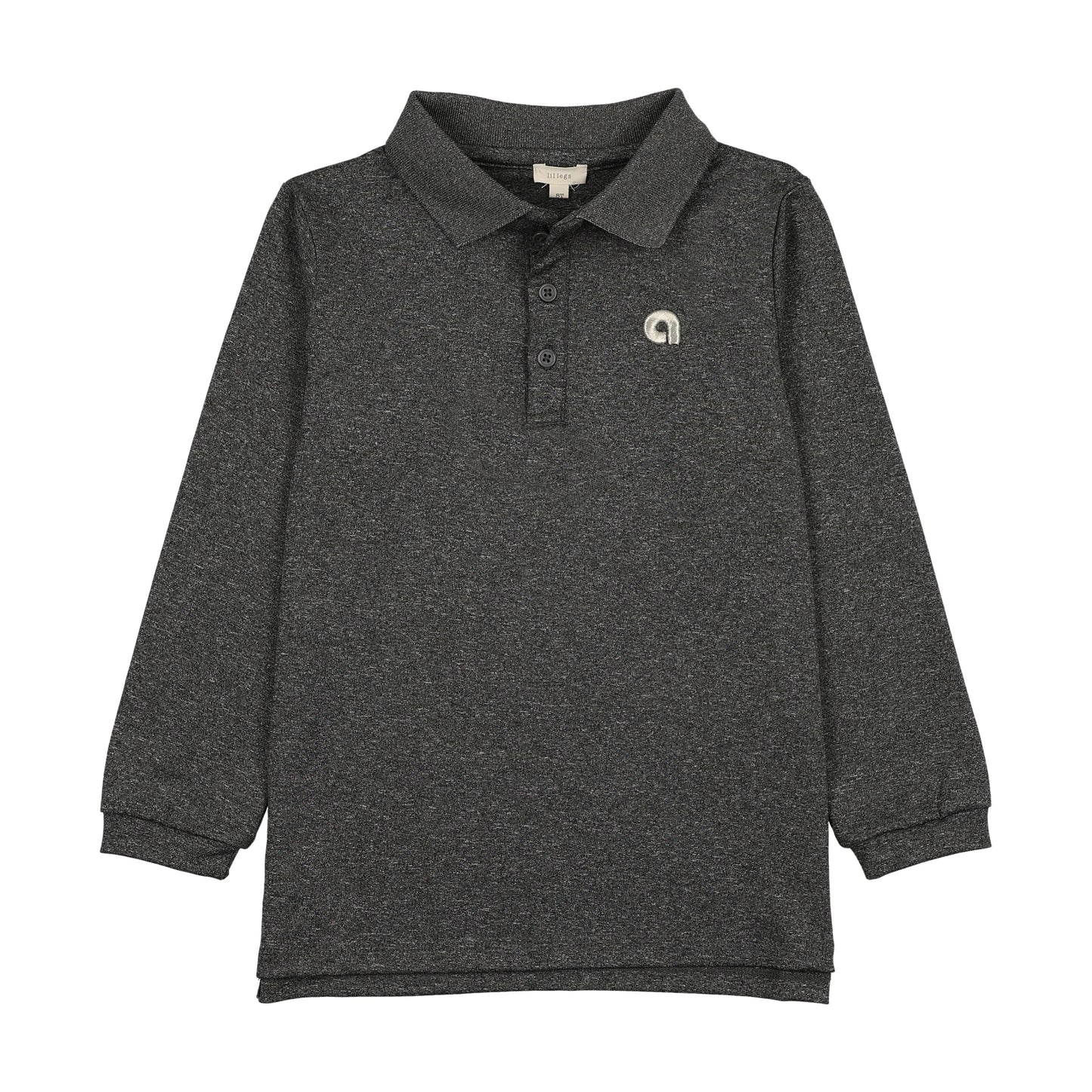 Sports Polo LS- Grey