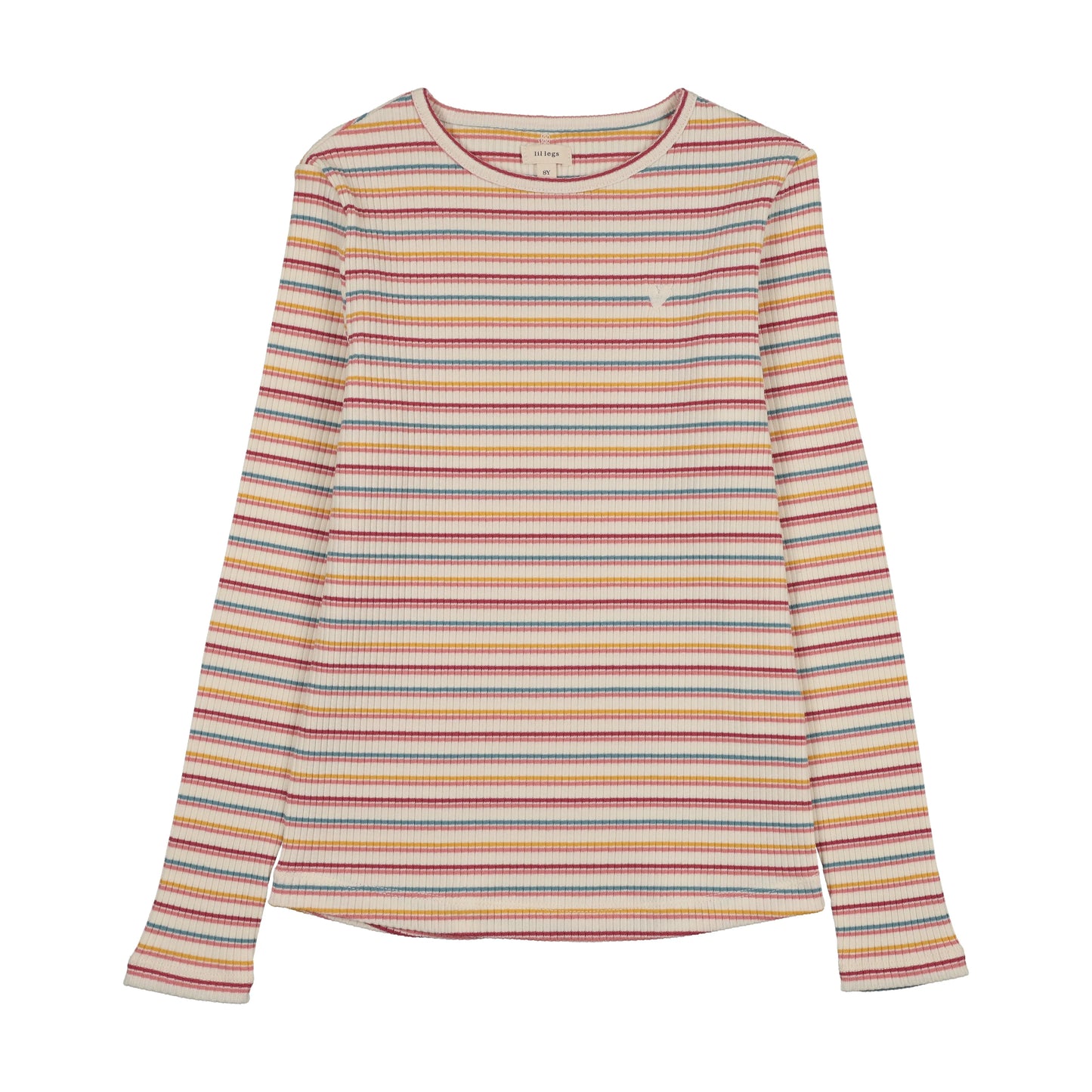Basic Stripe Tee - Pastel Multi